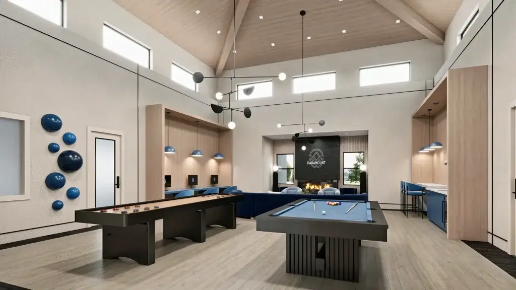 the paramount game room