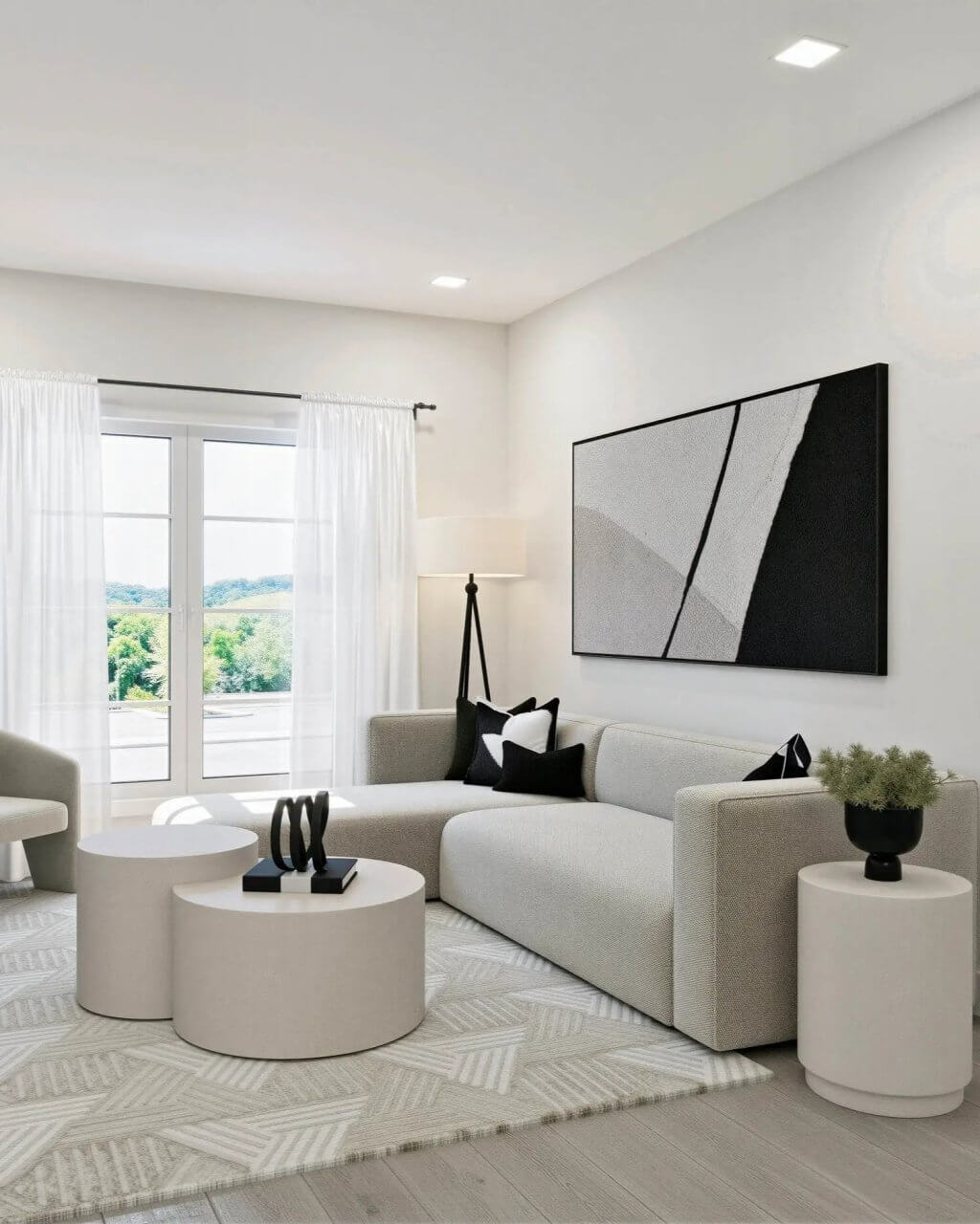 the paramount townhomes for rent living room