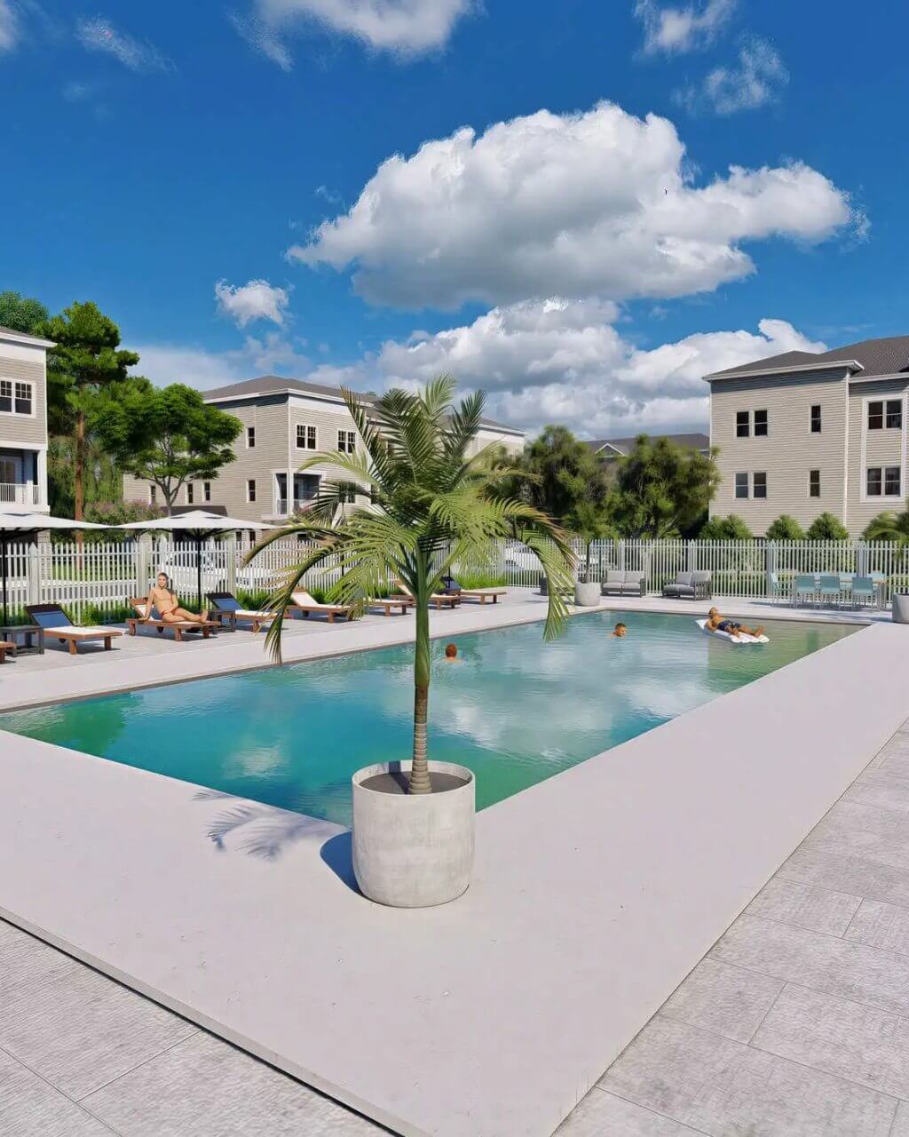 the paramount rentals in manchester pool